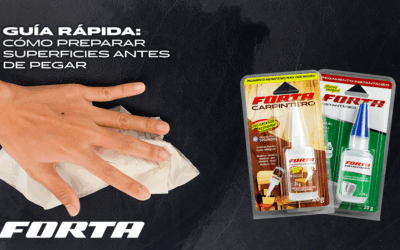 Guía rápida: Cómo preparar superficies antes de pegar